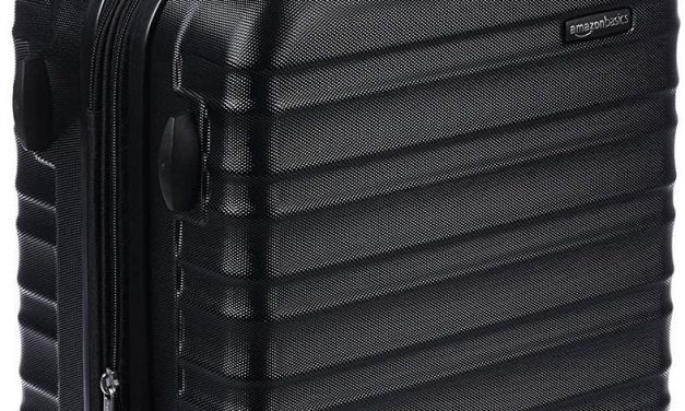 BEST Amazon Basics Hardside Carry-On Spinner Suitcase Luggage